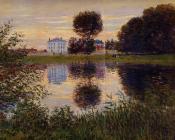 克劳德 莫奈 : The Ball Shaped Tree, Argenteuil